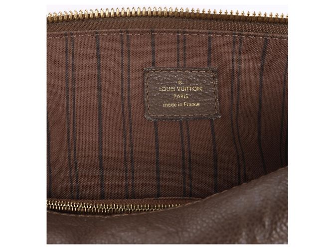 Louis Vuitton Lumineuse PM Monogram Empreinte Borsa a mano 2Way in Brown M93409 - vista 13