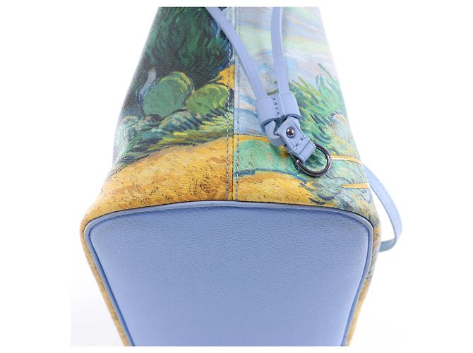 Louis Vuitton Neverfull MM Masters Collection Shoulder Bag in Blue M43331 - vista 13