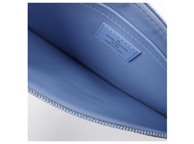 Louis Vuitton Neverfull MM Masters Collection Shoulder Bag in Blue M43331 - vista 9