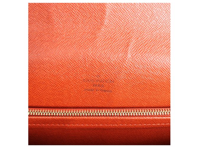 Borsa a Tracolla Louis Vuitton Tribeca Carré Damier Ebene Marrone N51161 - vista 12