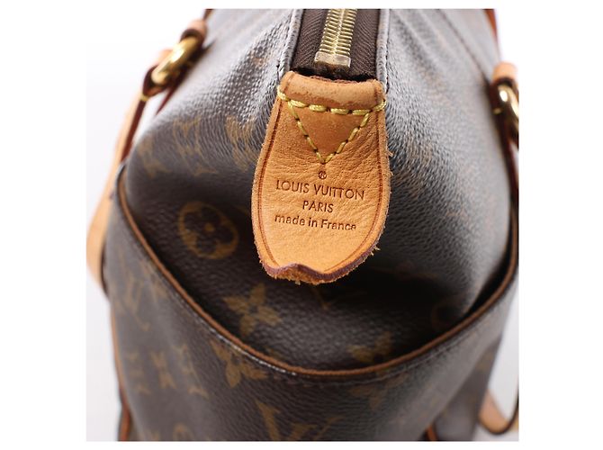 Borsa a tracolla Louis Vuitton Totally MM Monogram in marrone M41015 - vista 11