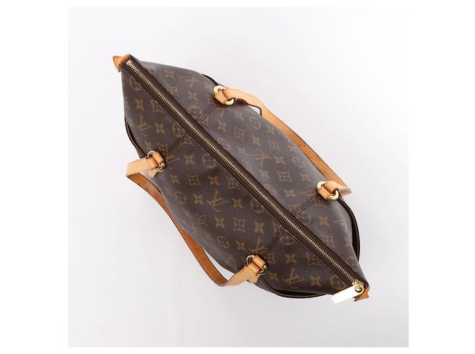 Borsa a tracolla Louis Vuitton Totally MM Monogram in marrone M41015 - vista 7