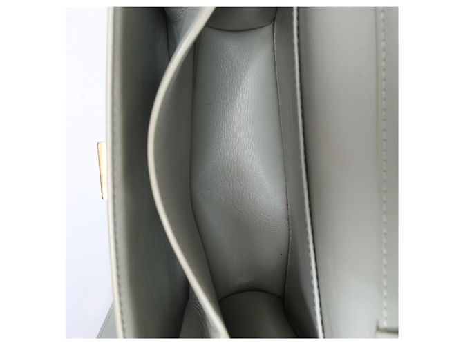 Céline Celine Classic Box Small Leder-Schultertasche in Grün - Ansicht 10