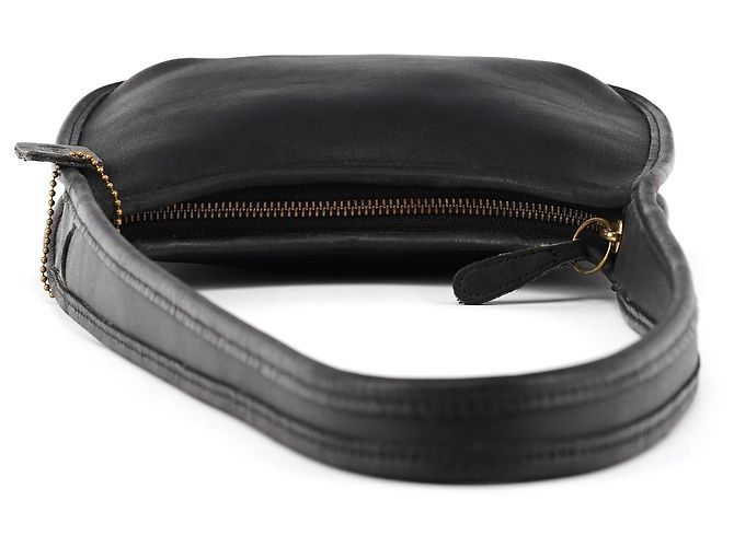 Coach Borsa a tracolla Ergo 9020 in pelle nera - vista 4