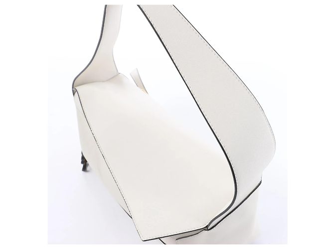Borsa a tracolla Puzzle Hobo in pelle LOEWE in White - vista 3