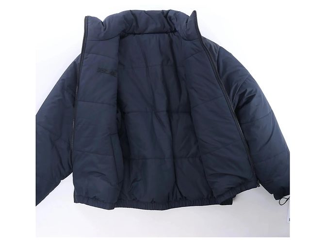 Autre Marque Ksubi Sott Puffer Jacke in Navy Blue, Größe M - Ansicht 2