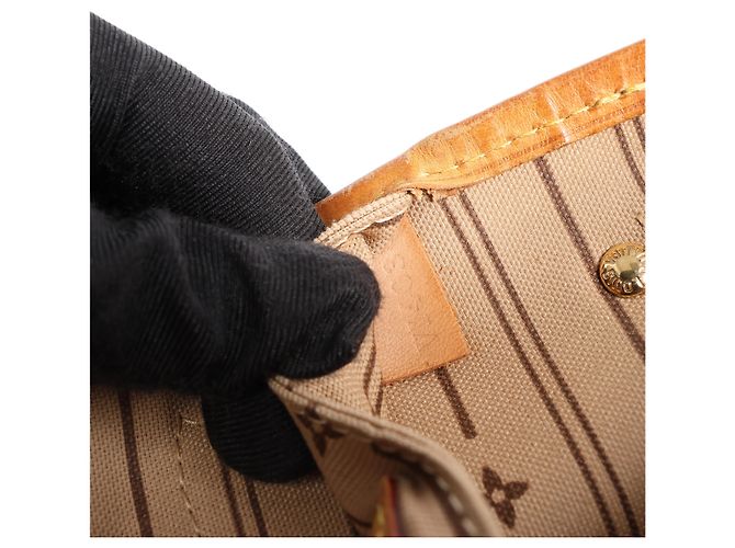 Louis Vuitton Neverfull PM Monogram Canvas Shoulder Bag in Brown M40155 - vista 13