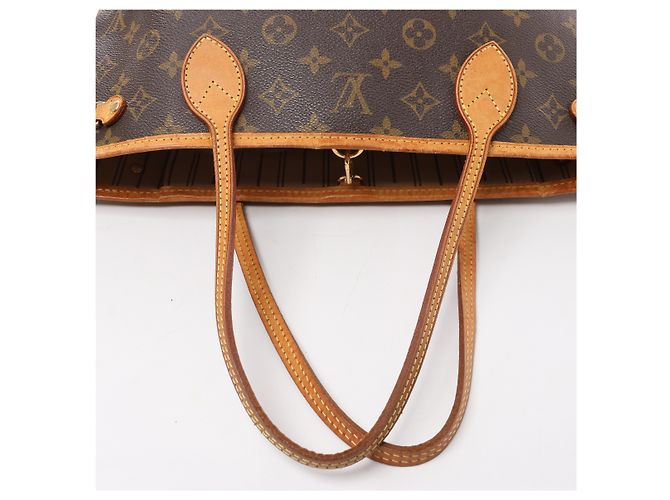 Louis Vuitton Neverfull PM Monogram Canvas Shoulder Bag in Brown M40155 - vista 6