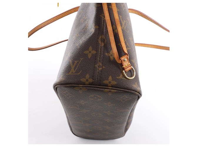 Louis Vuitton Neverfull PM Monogram Canvas Shoulder Bag in Brown M40155 - vista 9