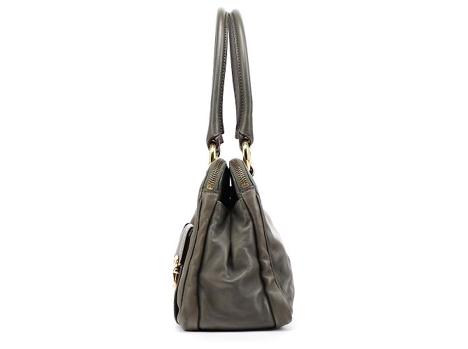Marc Jacobs Borsa Tote Blake in pelle grigia con tasche multiple - vista 2
