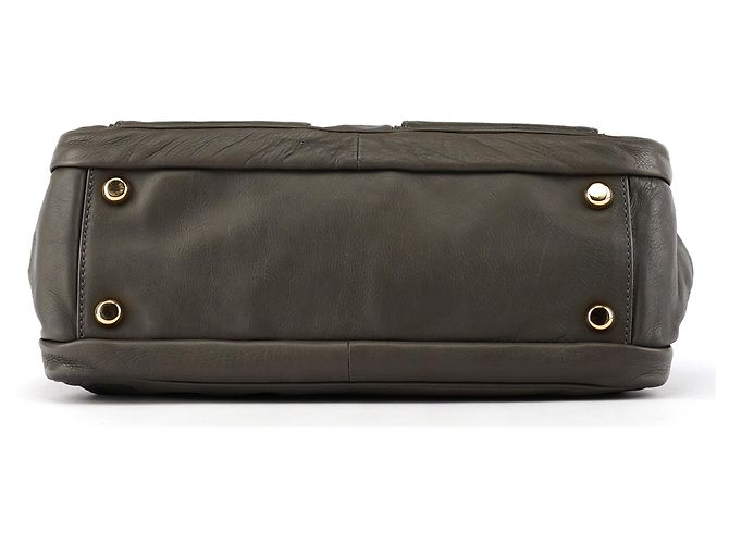 Marc Jacobs Borsa Tote Blake in pelle grigia con tasche multiple - vista 5