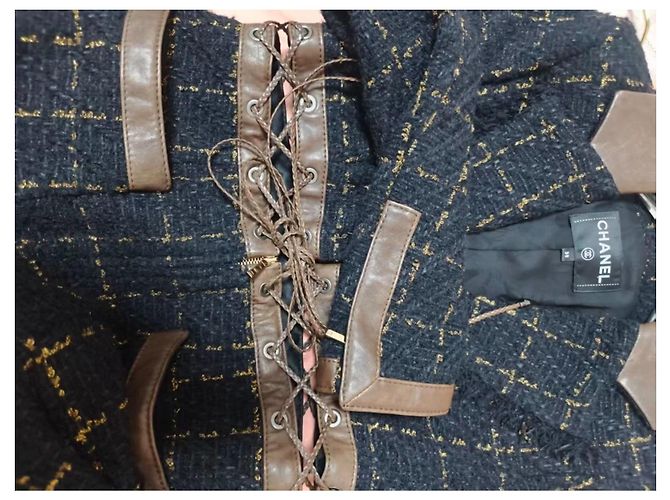 CHANEL Front Row Only Tweed-Jacke Herbst/Winter 2016 – Runway Look 29 – FR 38 - vista 6