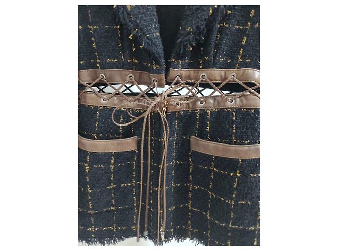 CHANEL Front Row Only Tweed-Jacke Herbst/Winter 2016 – Runway Look 29 – FR 38 - vista 8