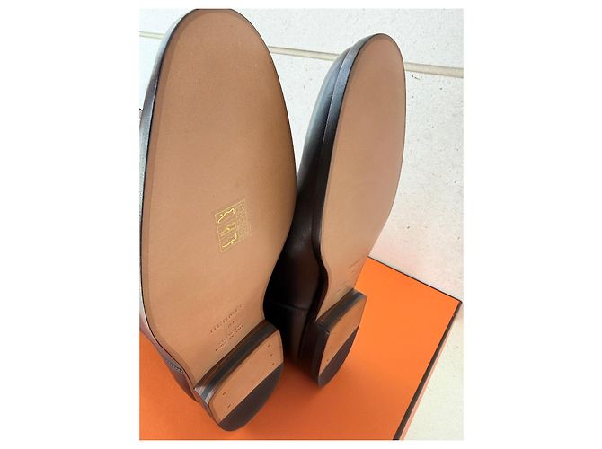 Hermès Kelly Stivali Cuissardes Pelle Nera - vista 8