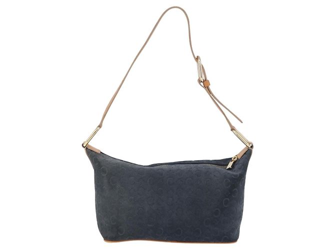 Céline Celine C Macadam Shoulder Suede - vista 2