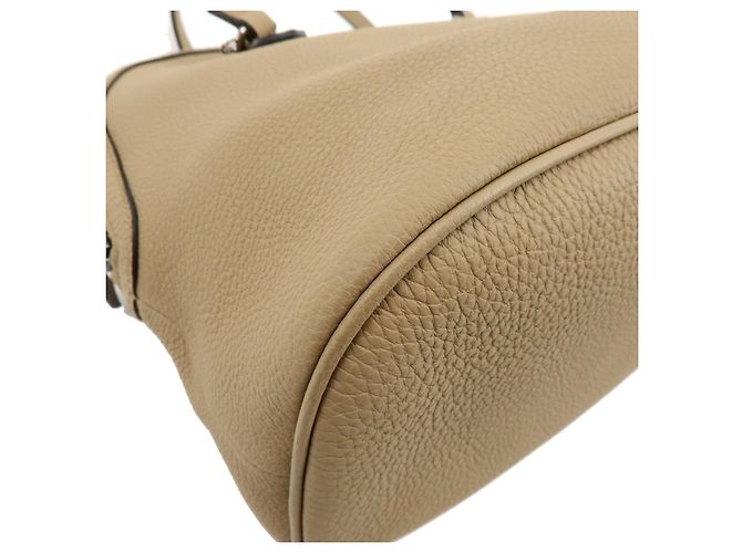 GUCCI Borsa 2Way in pelle Borsa a mano Borsa a tracolla Beige 420023 - vista 5