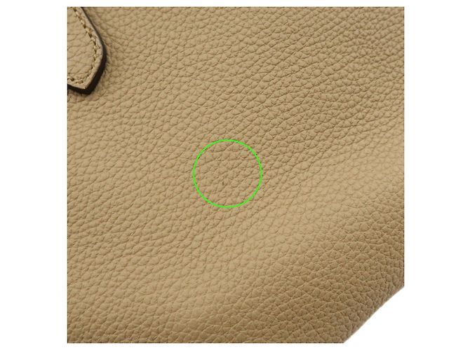 GUCCI Borsa 2Way in pelle Borsa a mano Borsa a tracolla Beige 420023 - vista 6