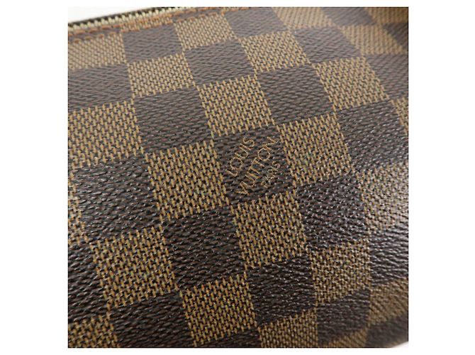 Borsa a mano Louis Vuitton Damier Ebene Papillon 30 Marrone N51303 - vista 16