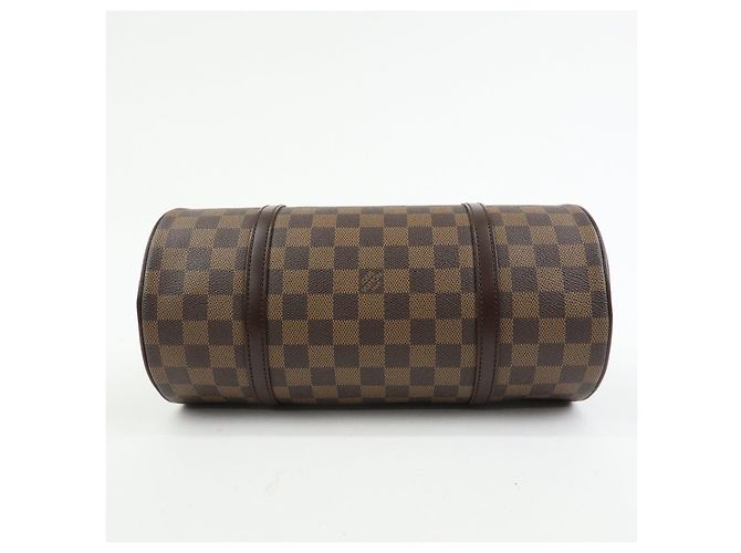Borsa a mano Louis Vuitton Damier Ebene Papillon 30 Marrone N51303 - vista 5