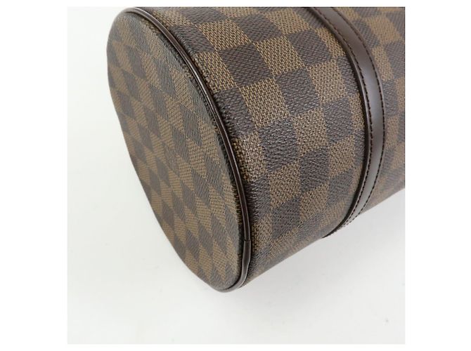 Borsa a mano Louis Vuitton Damier Ebene Papillon 30 Marrone N51303 - vista 8