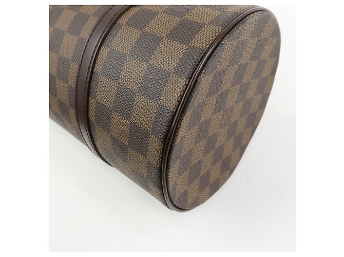 Borsa a mano Louis Vuitton Damier Ebene Papillon 30 Marrone N51303 - vista 9