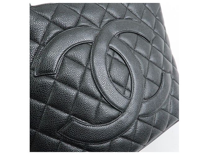 Borsa Tote CHANEL Medallion Matelasse COCO Mark Nera A01804 - vista 15