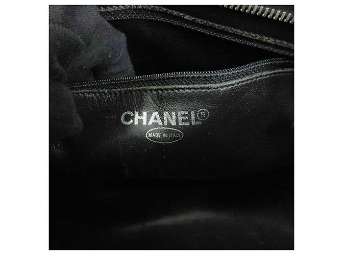 Borsa Tote CHANEL Medallion Matelasse COCO Mark Nera A01804 - vista 22