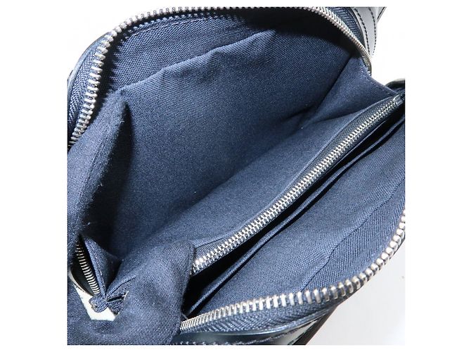 Louis Vuitton Epi Leather Osh Clutch Bag Flat Pouch Noir M59362 - vista 20