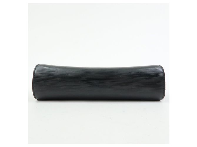 Louis Vuitton Epi Leather Osh Clutch Bag Flat Pouch Noir M59362 - vista 5