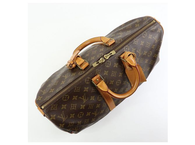 Louis Vuitton Monogram Keep All 45 Boston Bag Brown M41428 - Ansicht 16