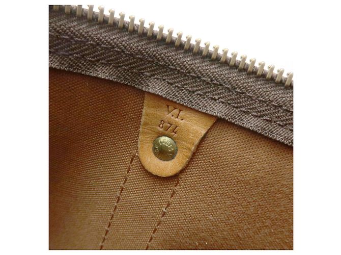 Louis Vuitton Monogram Keep All 45 Boston Bag Brown M41428 - Ansicht 24