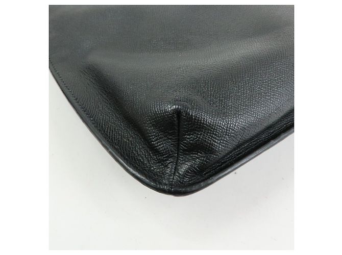 Borsa a tracolla CHANEL in pelle caviar, borsa tote, borsa a mano nera - vista 11