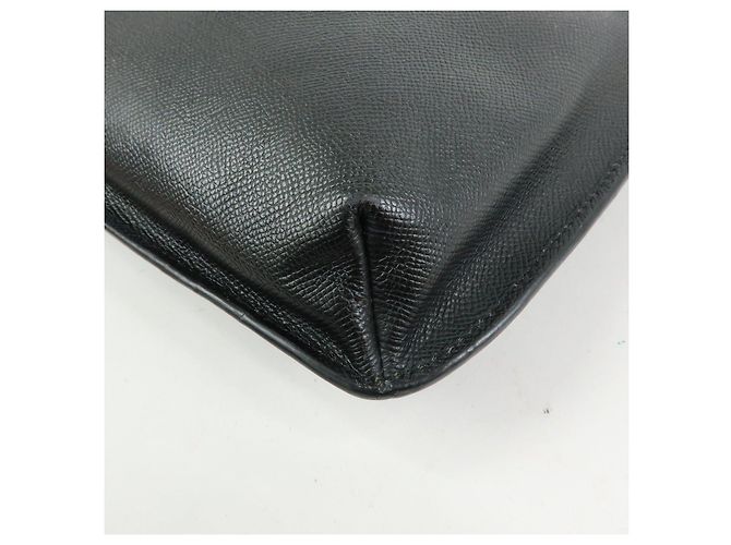Borsa a tracolla CHANEL in pelle caviar, borsa tote, borsa a mano nera - vista 12