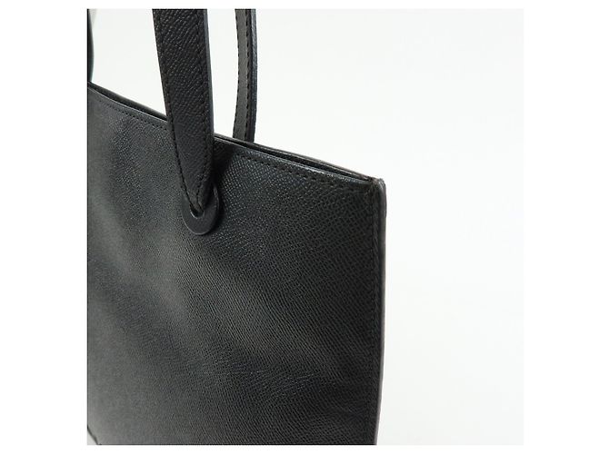 Borsa a tracolla CHANEL in pelle caviar, borsa tote, borsa a mano nera - vista 13