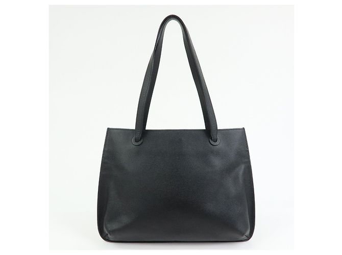 Borsa a tracolla CHANEL in pelle caviar, borsa tote, borsa a mano nera - vista 2