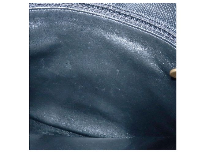 Borsa a tracolla CHANEL in pelle caviar, borsa tote, borsa a mano nera - vista 20