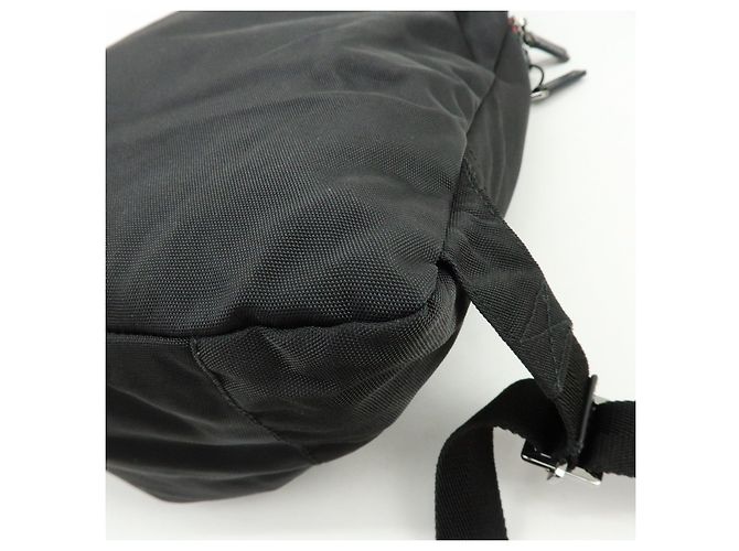 Zaino GUCCI Sherry Canvas Leather Black 122349 - vista 11
