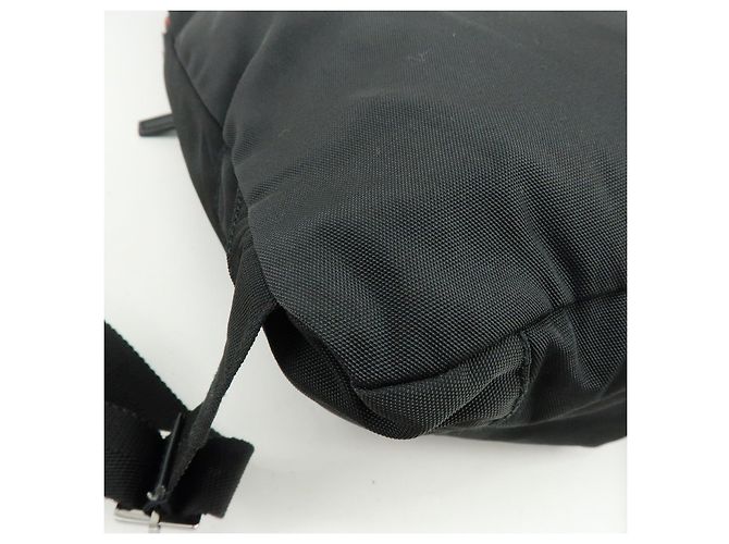 Zaino GUCCI Sherry Canvas Leather Black 122349 - vista 12