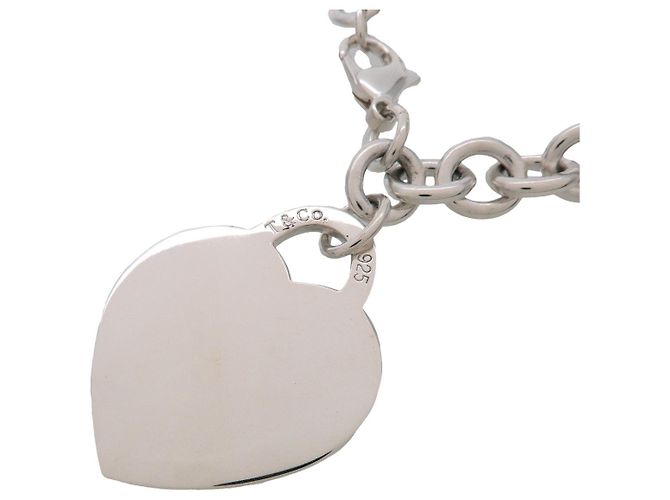 Bracciale a catena Tiffany & Co Heart Tag Large SV925 Silver - vista 4