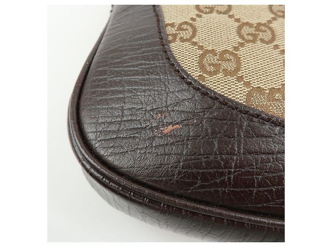 Borsa a tracolla e borsa a mano GUCCI Sherry Jackie GG Canvas Leather 00963 - vista 13