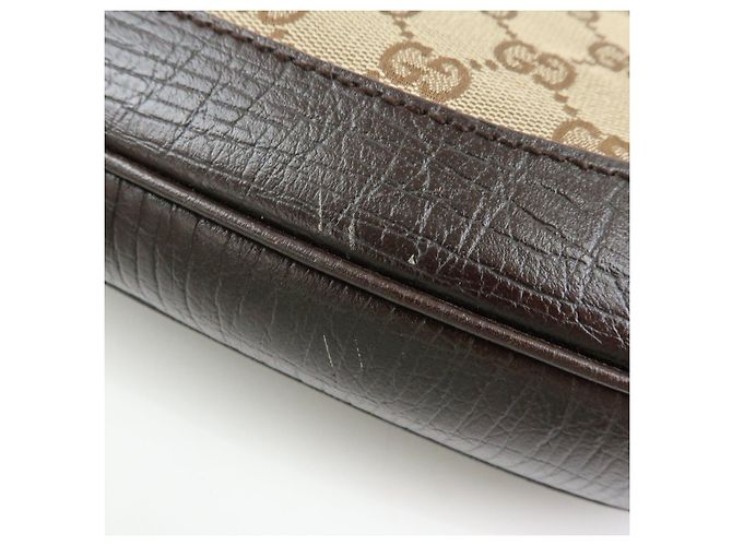 Borsa a tracolla e borsa a mano GUCCI Sherry Jackie GG Canvas Leather 00963 - vista 14