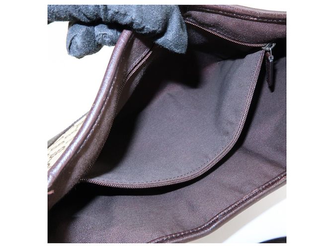 Borsa a tracolla e borsa a mano GUCCI Sherry Jackie GG Canvas Leather 00963 - vista 17
