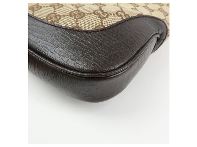 Borsa a tracolla e borsa a mano GUCCI Sherry Jackie GG Canvas Leather 00963 - vista 8