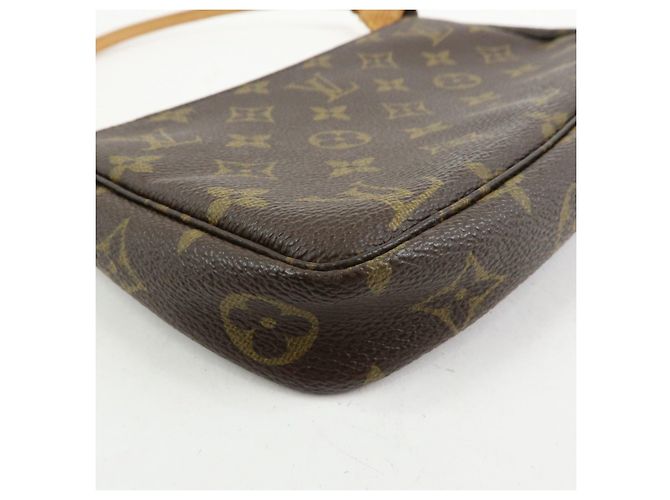 Louis Vuitton Monogram Pochette Accessoires Pouch Hand Bag M51980 - vista 11