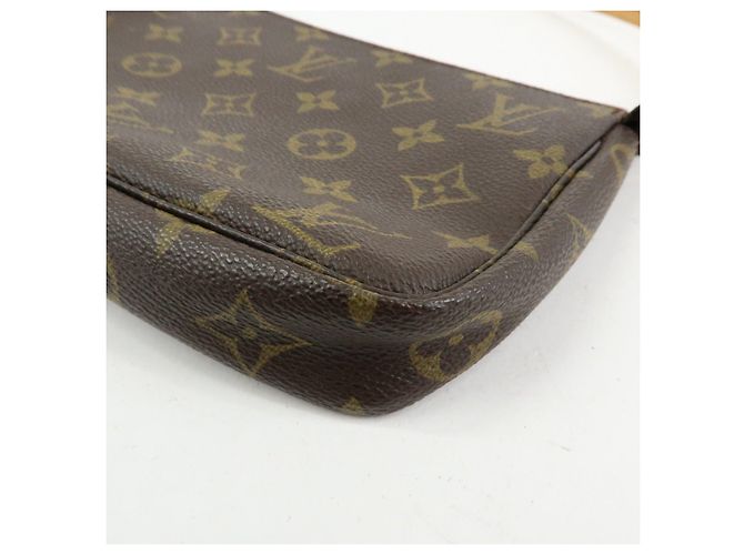 Louis Vuitton Monogram Pochette Accessoires Pouch Hand Bag M51980 - vista 12