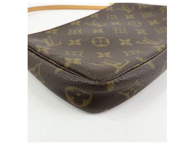Louis Vuitton Monogram Pochette Accessoires Pouch Hand Bag M51980 - vista 13
