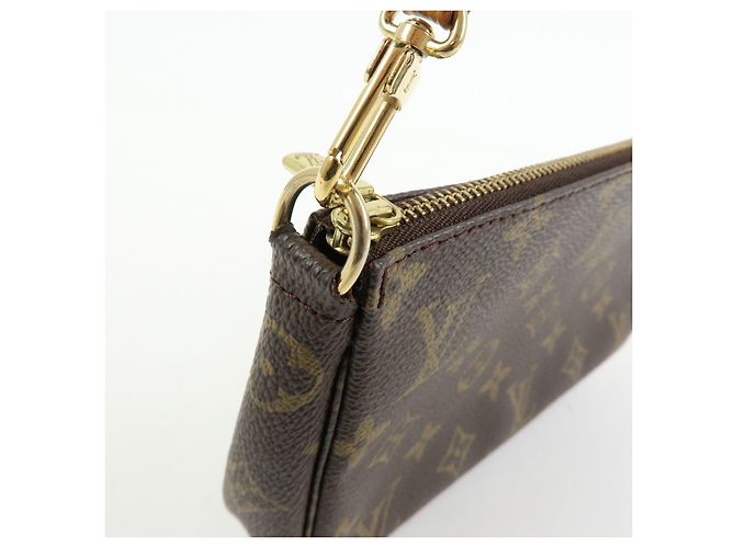 Louis Vuitton Monogram Pochette Accessoires Pouch Hand Bag M51980 - vista 15