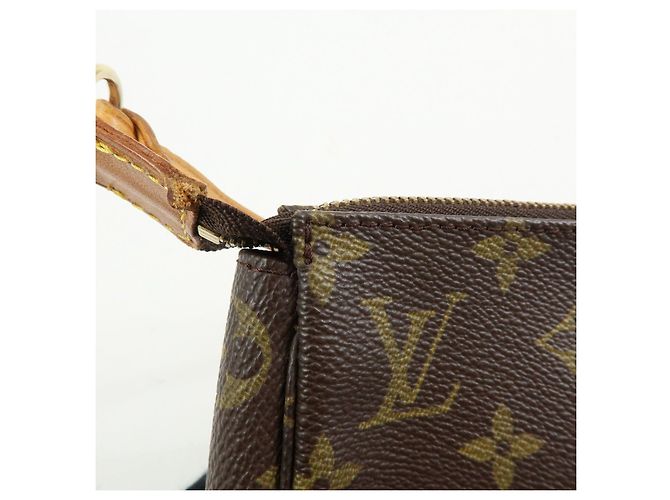 Louis Vuitton Monogram Pochette Accessoires Pouch Hand Bag M51980 - vista 17