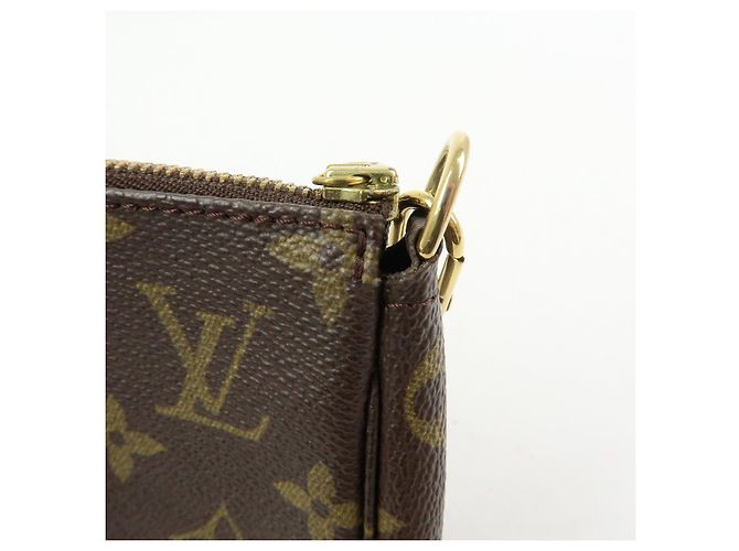 Louis Vuitton Monogram Pochette Accessoires Pouch Hand Bag M51980 - vista 18