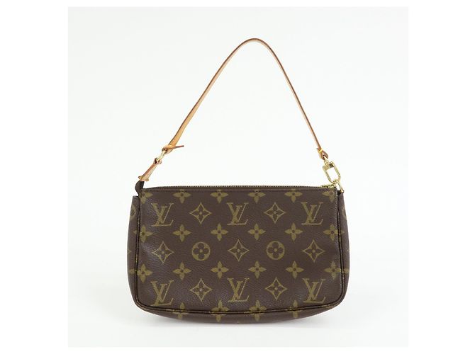 Louis Vuitton Monogram Pochette Accessoires Pouch Hand Bag M51980 - vista 2